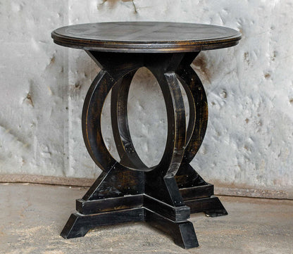Maiva Black Side Table by Uttermost