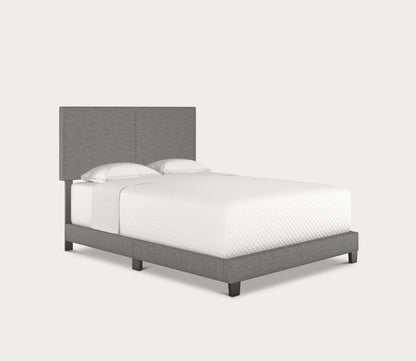 Malta Linen Fabric Upholstered Platform Bed by Arkotec