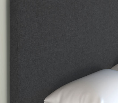 Malta Linen Fabric Upholstered Platform Bed by Arkotec
