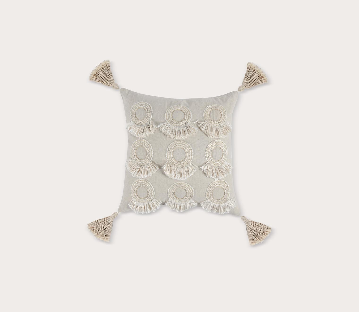 Mansa Natural Throw Pillow