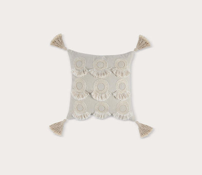Mansa Natural Throw Pillow by Villa by Classic Home