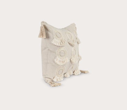 Mansa Natural Throw Pillow by Villa by Classic Home