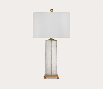 Maroa Glass Table Lamp by Bassett Mirror