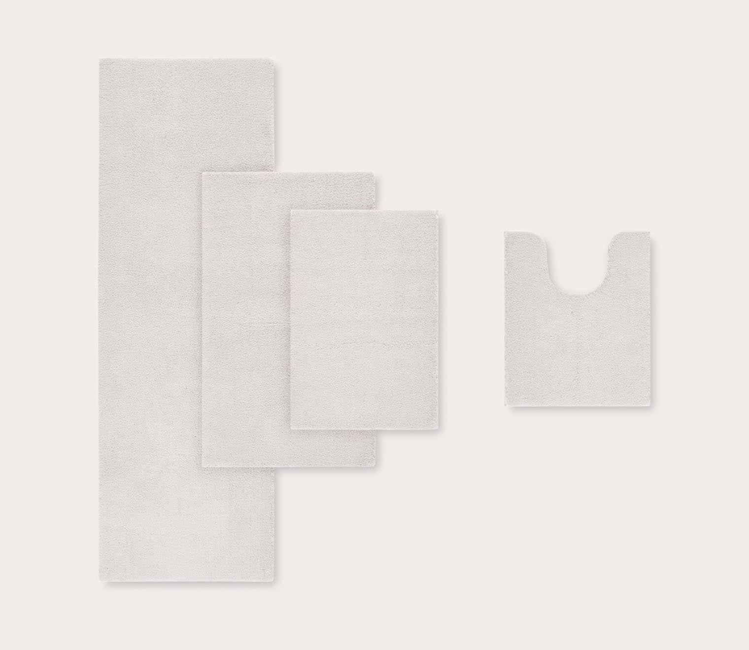 Marshmallow Memory Bath Rug by Madison Park Signature