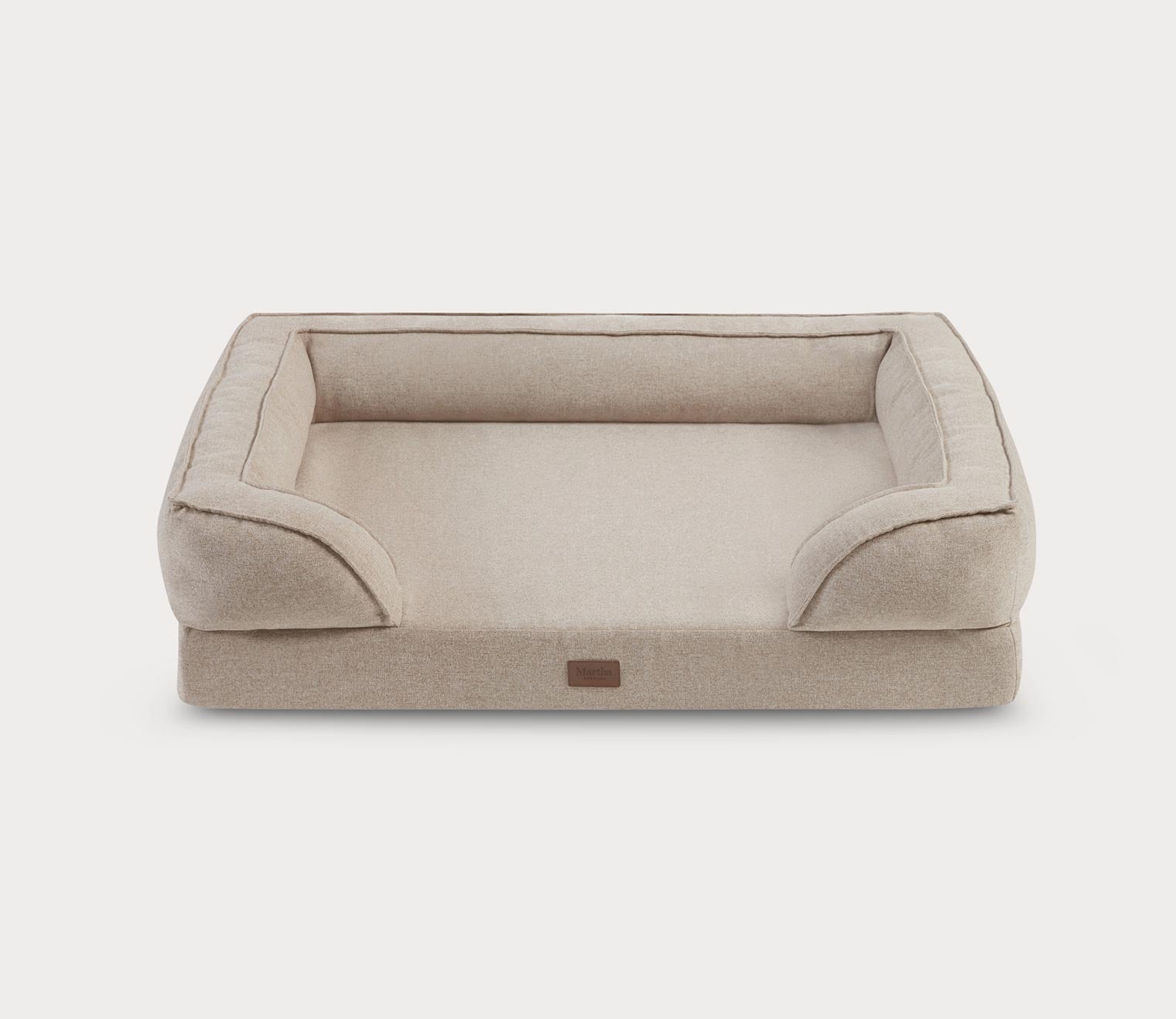 Martha Stewart Bella Memory Foam Tan Pet Bed by Martha Stewart