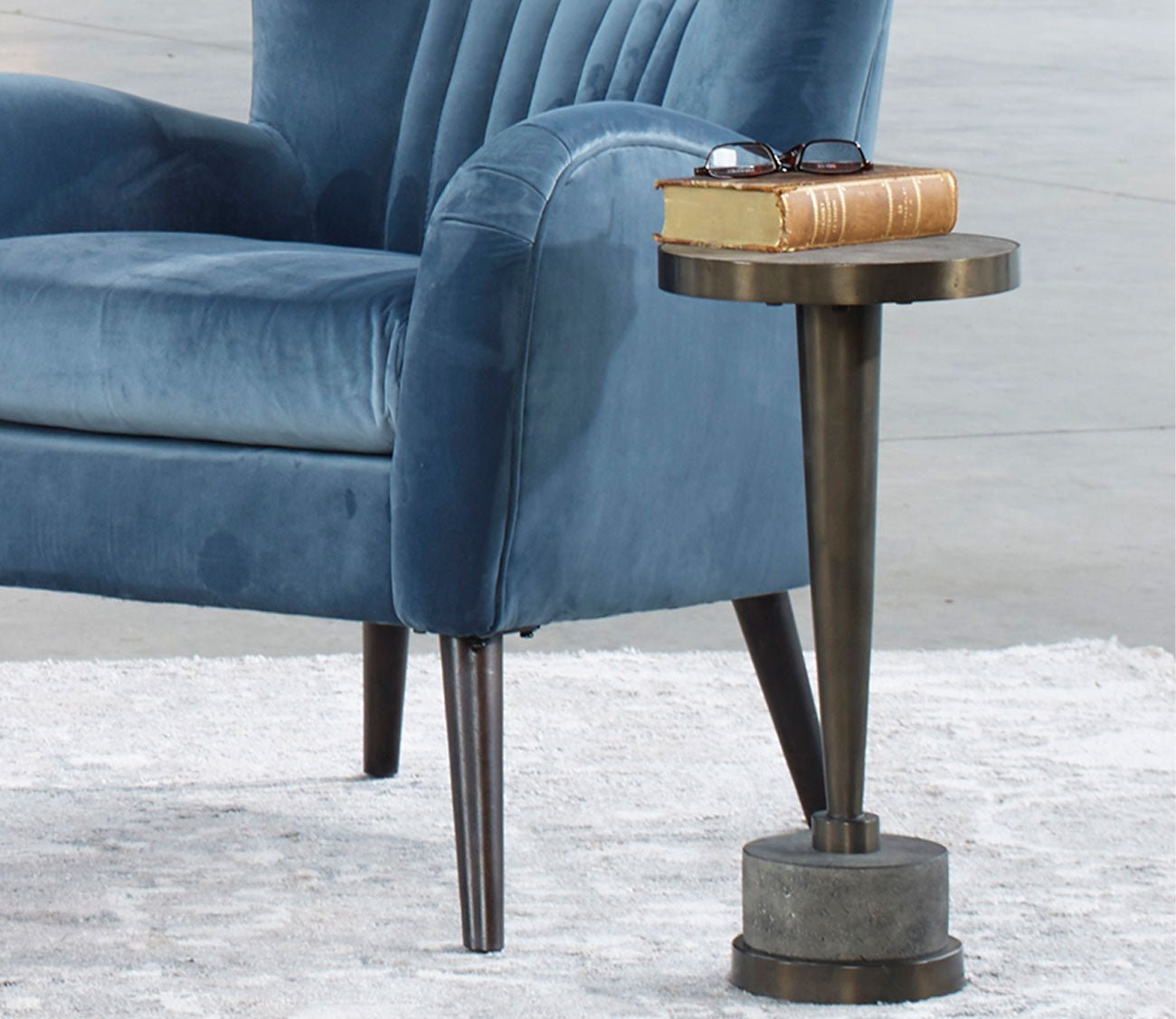 Masika Bronze Accent Table