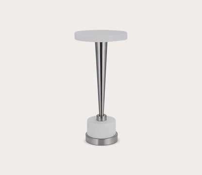 Masika White Drink Table by Uttermost
