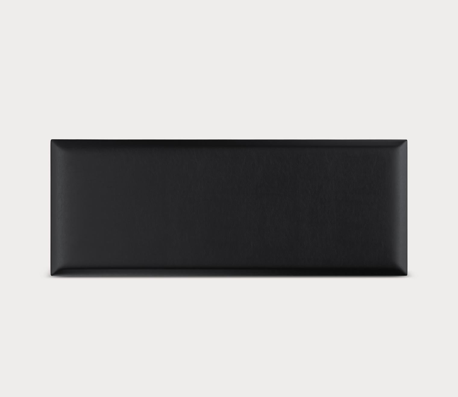 Masterpiece Black Faux Leather Customizable Wall Panel Headboard 4-Pack by Boyd Sleep
