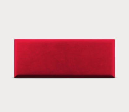 Masterpiece Red Velour Customizable Wall Panel Headboard 4-Pack by Boyd Sleep