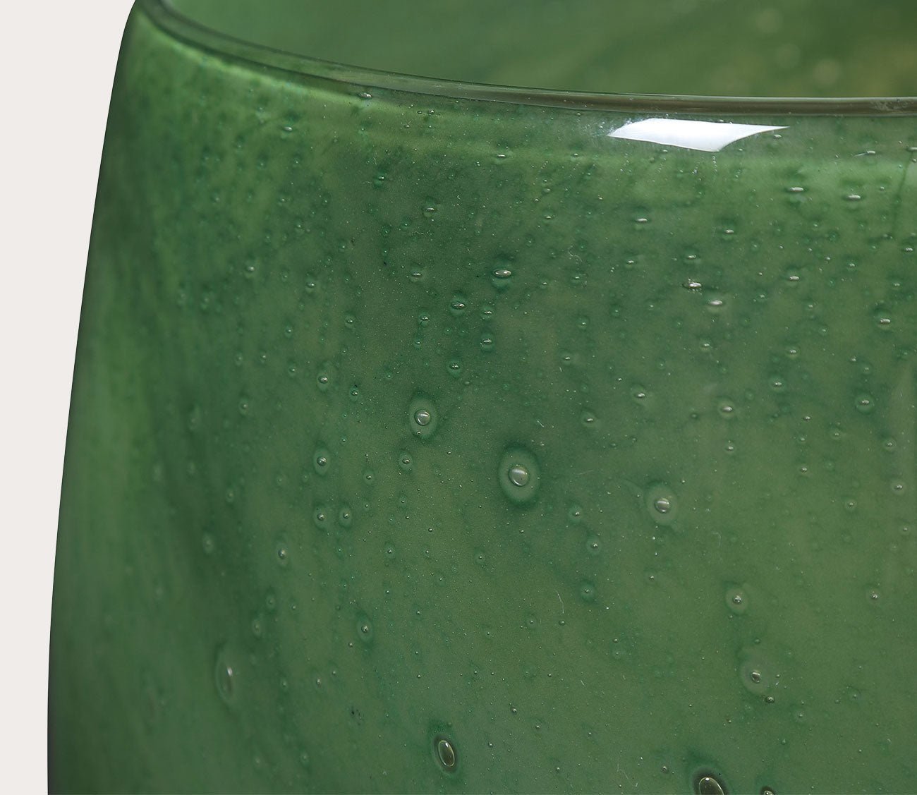Matcha Green Glass Vases Set of 2 by Uttermost