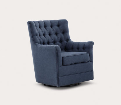 Mathis Swivel Glider Accent Chair by Madison Park