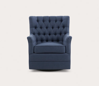 Mathis Swivel Glider Accent Chair by Madison Park