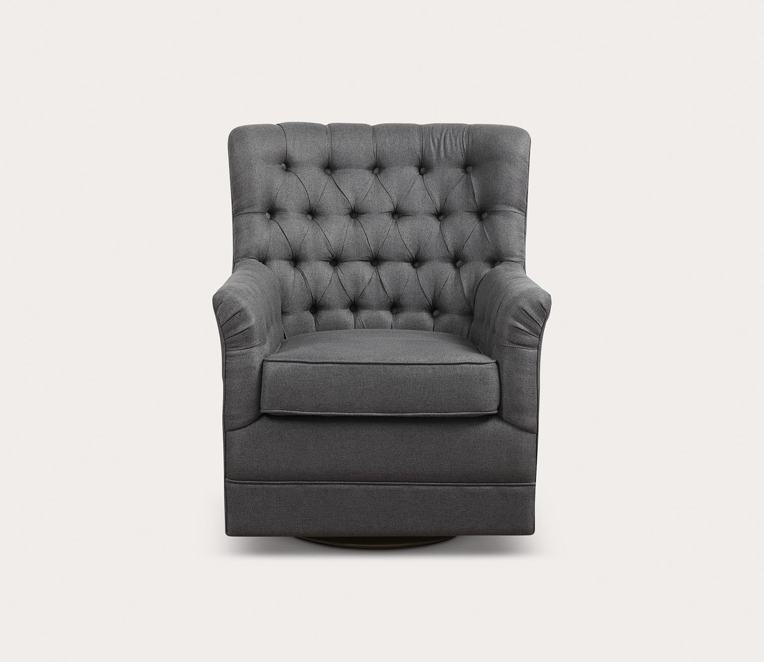 Mathis Swivel Glider Accent Chair by Madison Park