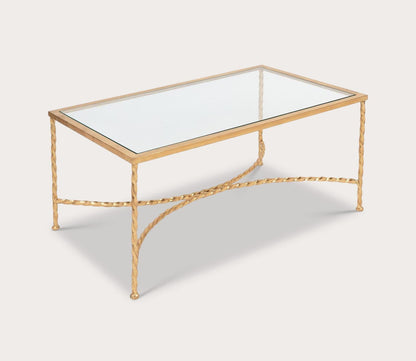 Matilda Rectangular Glass Coffee Table by Safavieh