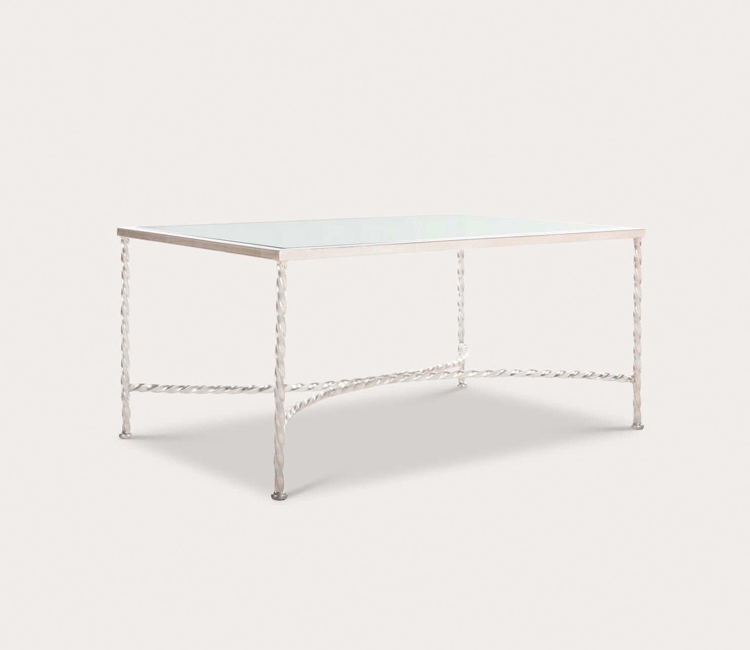 Matilda Rectangular Glass Coffee Table by Safavieh