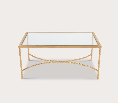Matilda Rectangular Glass Coffee Table by Safavieh