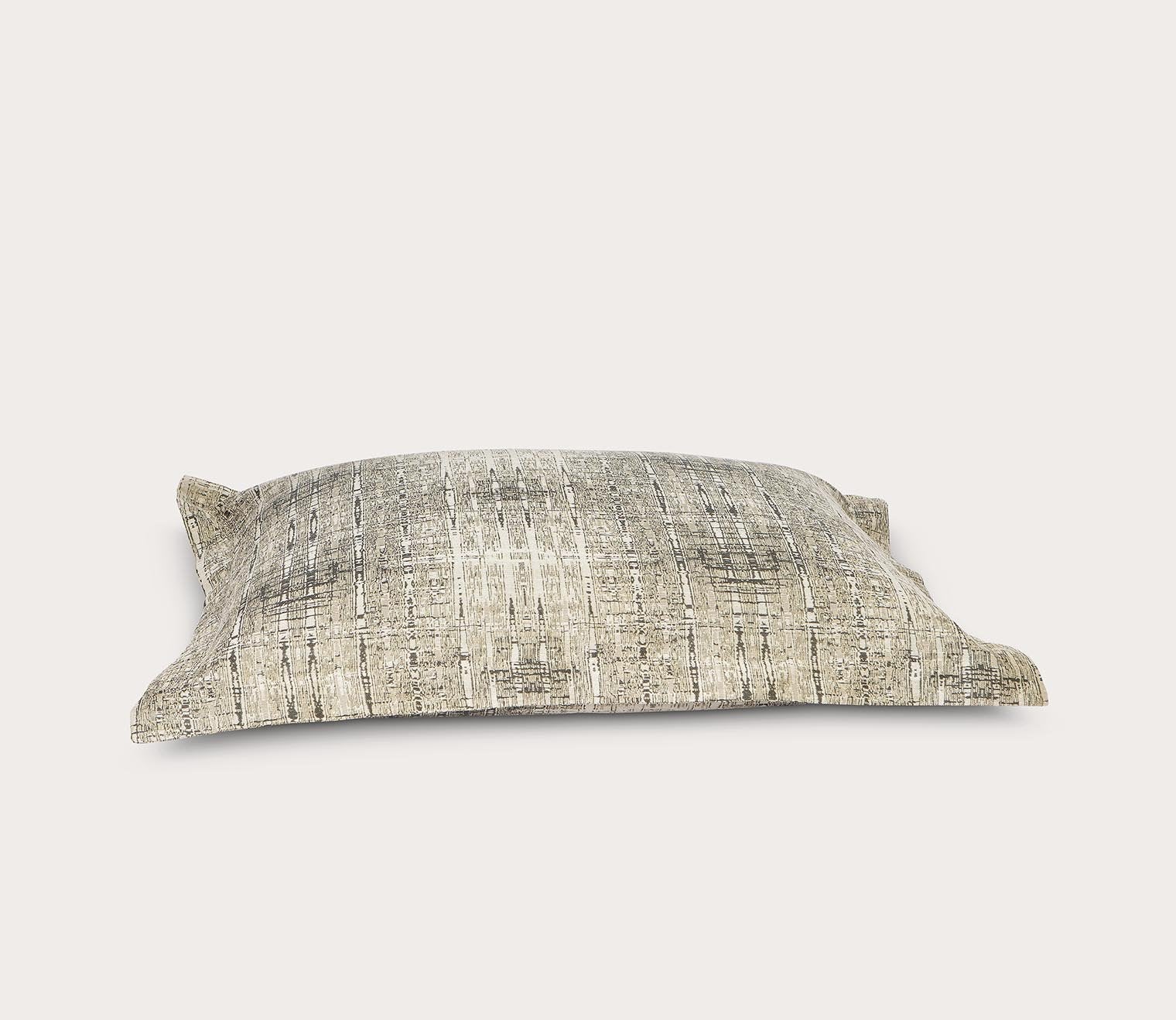 Matrix Abstract Taupe 3-Piece Duvet Cover Set by Ann Gish