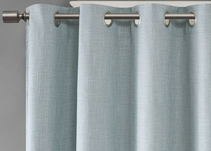 Maya Printed Heathered Blackout Grommet Top Curtain Panel by SunSmart