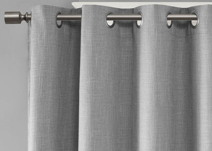 Maya Printed Heathered Blackout Grommet Top Curtain Panel by SunSmart