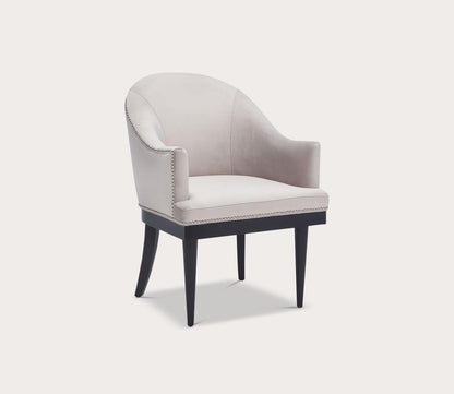 Maynard Velvet Upholstered Armchair by Safavieh