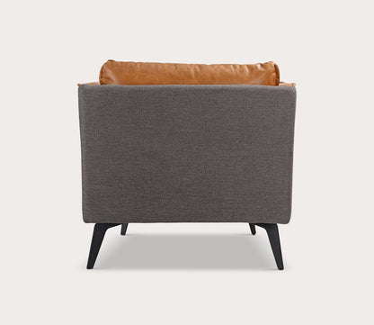Messina Top-Grain Leather Armchair by Moe's Furniture