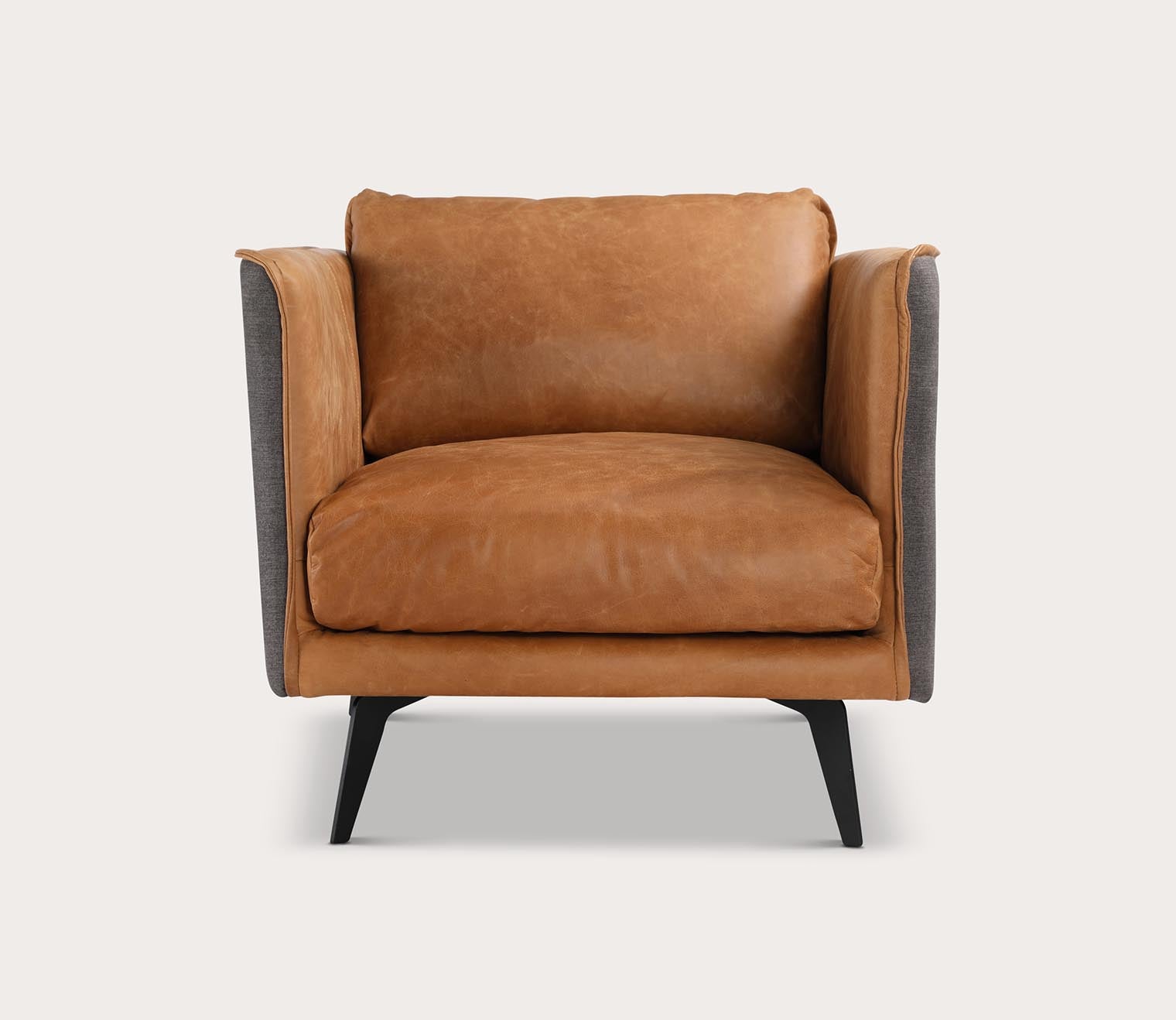 Messina Top-Grain Leather Armchair