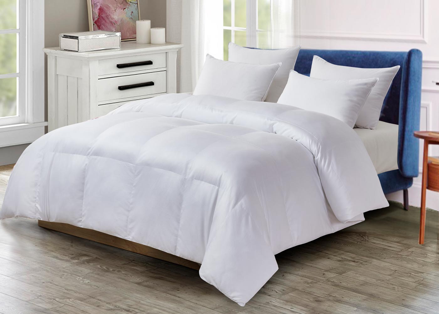 Microfiber All Season Down Alternative Comforter