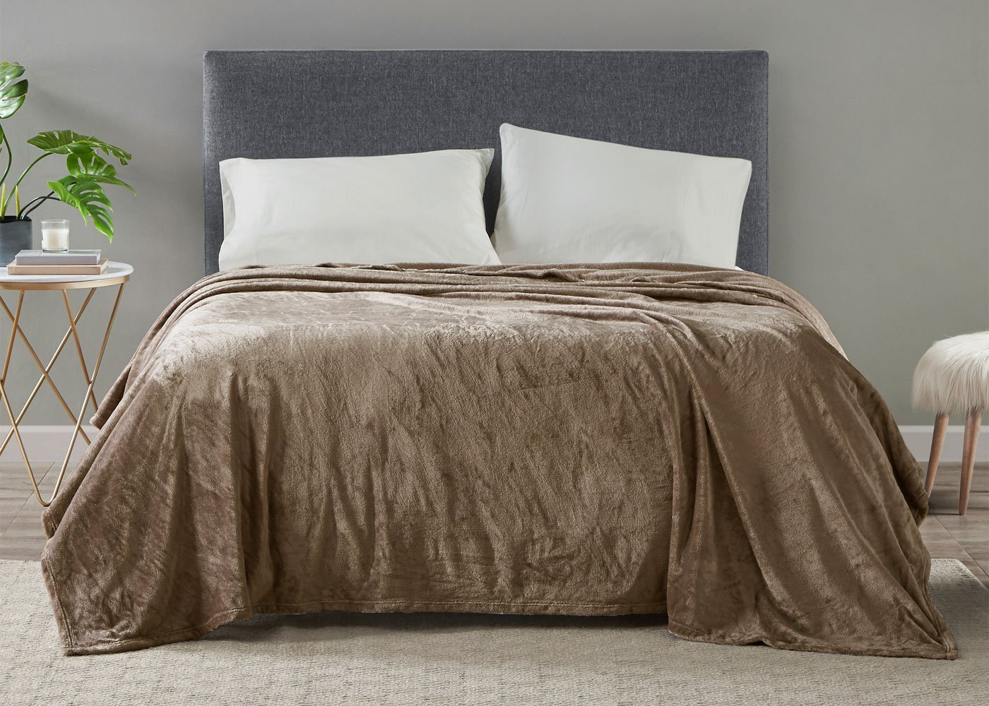 Microlight Plush Blanket by Madison Park