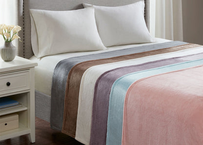 Microlight Plush Blanket by Madison Park