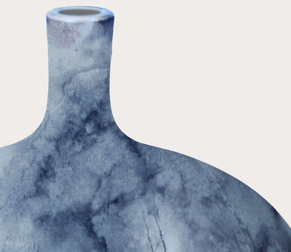 Midnight Marble Vase by Elk Home