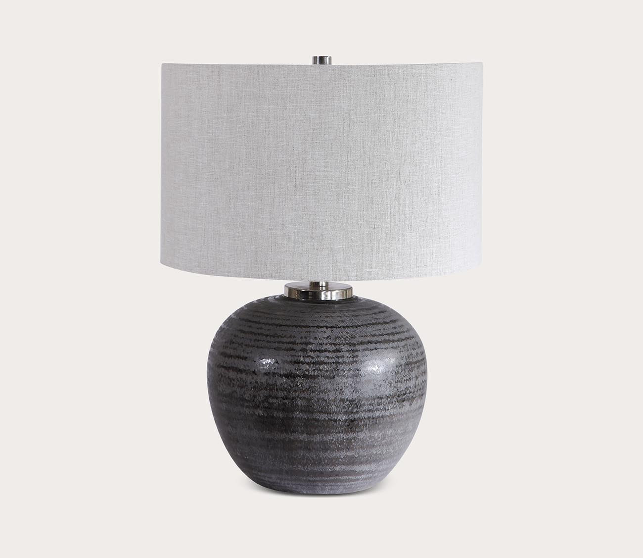 Mikkel Charcoal Table Lamp by Uttermost