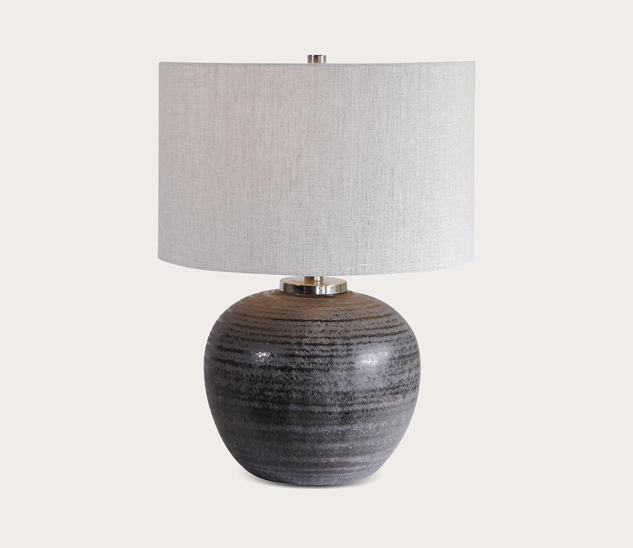Mikkel Charcoal Table Lamp by Uttermost