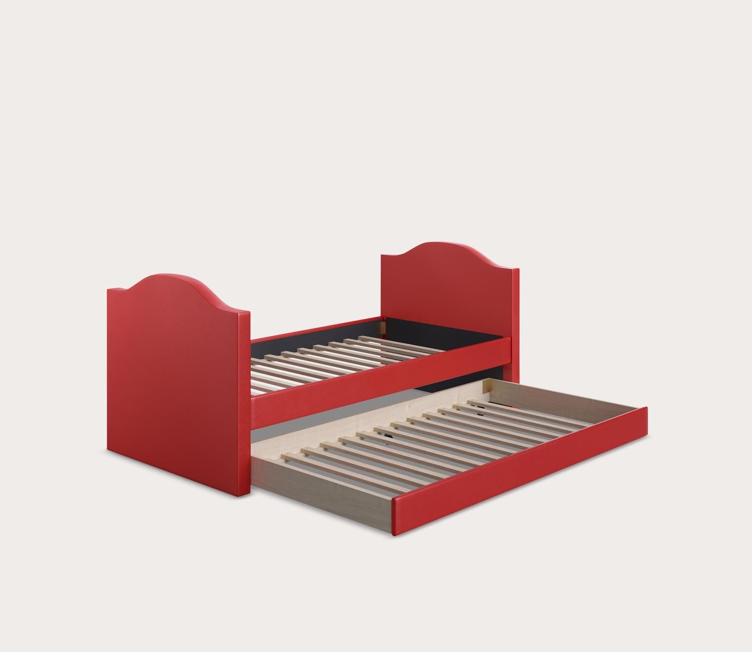 Mila Faux Leather Daybed with Trundle by Arkotec