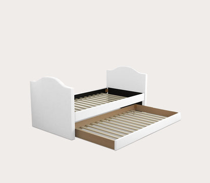 Mila Faux Leather Daybed with Trundle by Arkotec