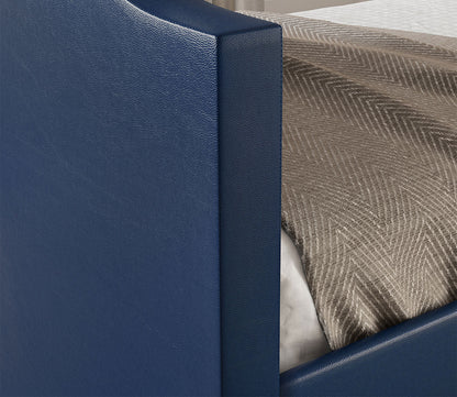 Mila Faux Leather Daybed with Trundle by Arkotec