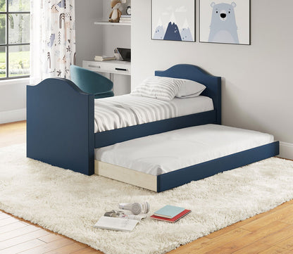 Mila Faux Leather Daybed with Trundle by Arkotec