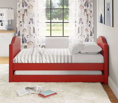 Mila Faux Leather Daybed with Trundle by Arkotec