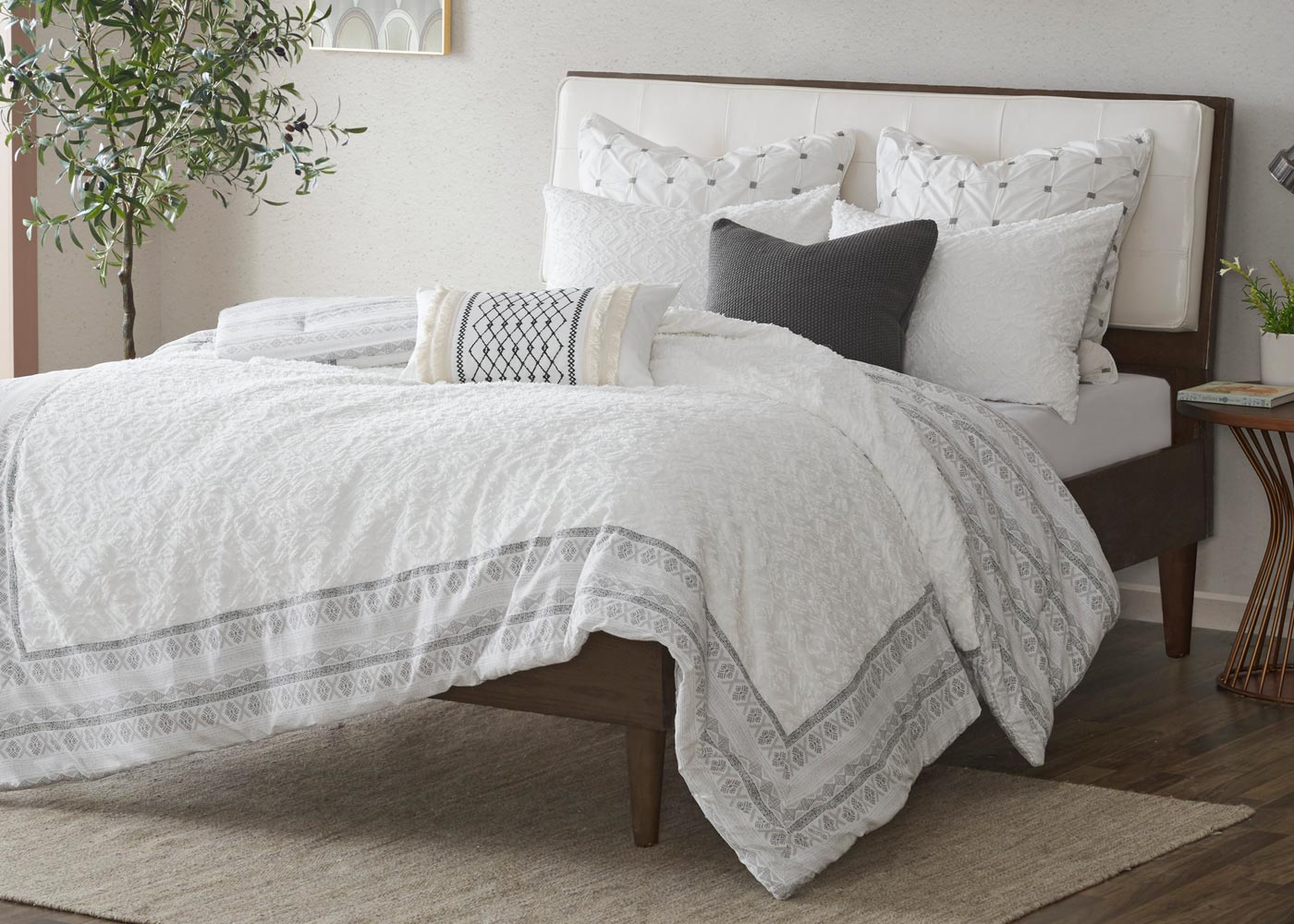 Mill Valley Aztec Reversible Cotton 3-Piece Comforter Set