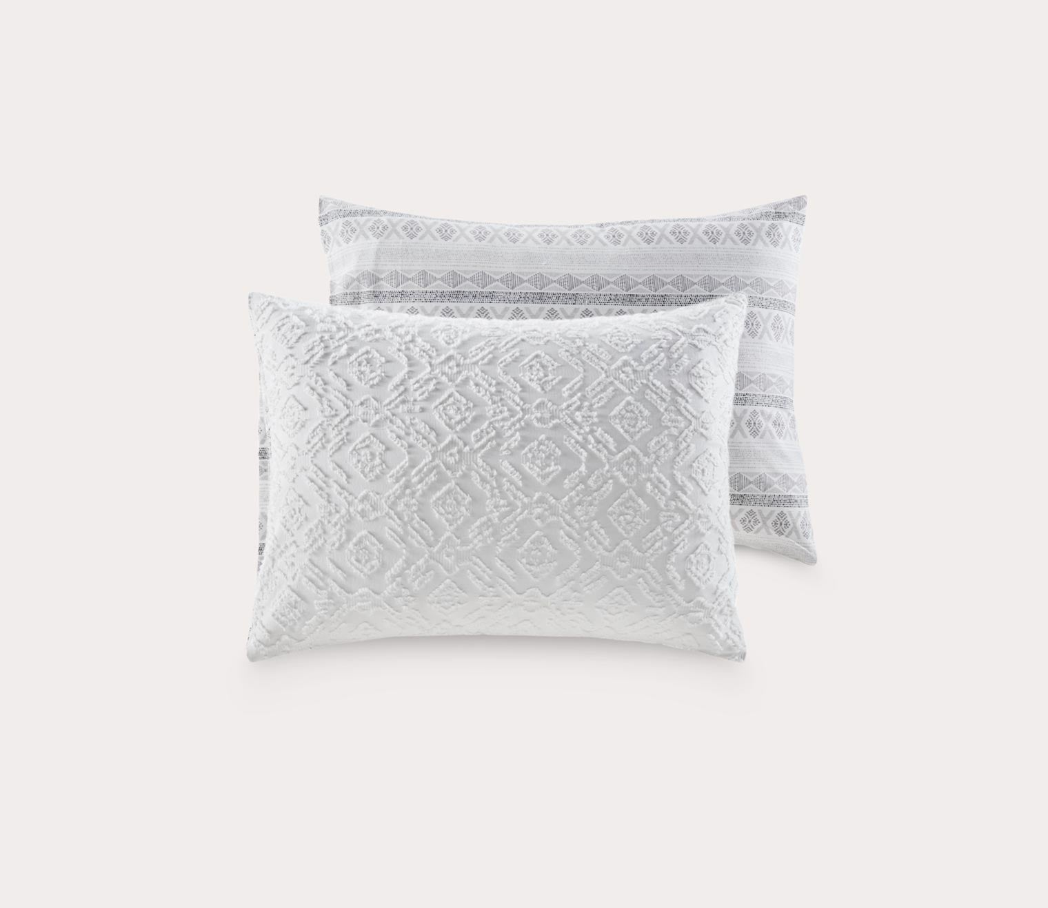 Mill Valley Aztec Reversible Cotton 3-Piece Comforter Set by INK + IVY