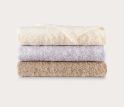 Mohair Luxury Throw Blanket by Yves Delorme