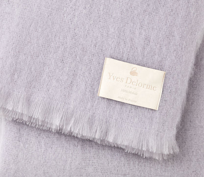 Mohair Luxury Throw Blanket by Yves Delorme