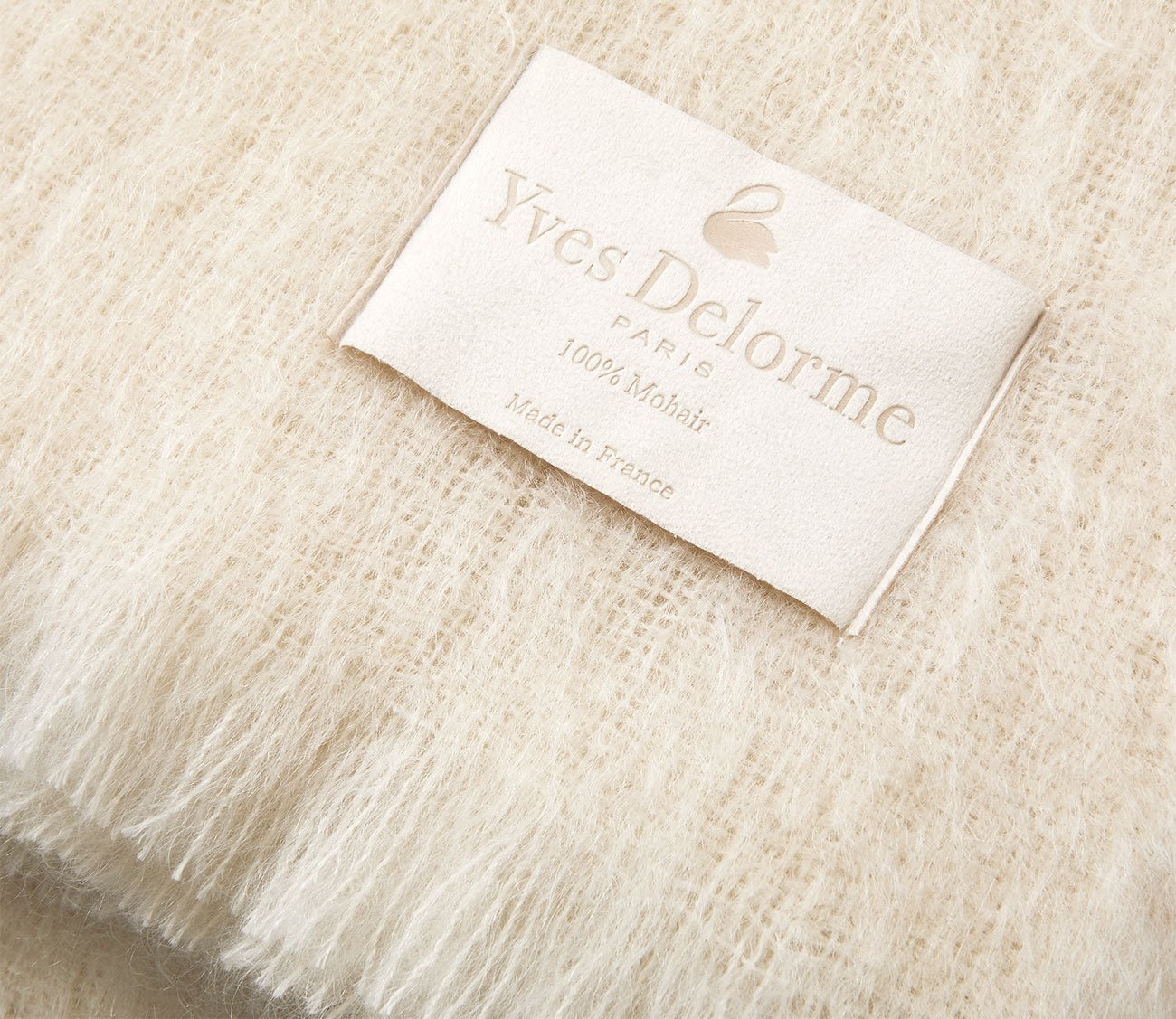 Mohair Luxury Throw Blanket by Yves Delorme