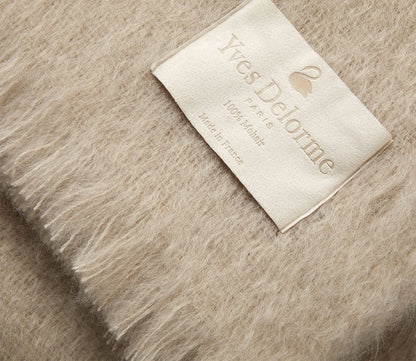 Mohair Luxury Throw Blanket by Yves Delorme