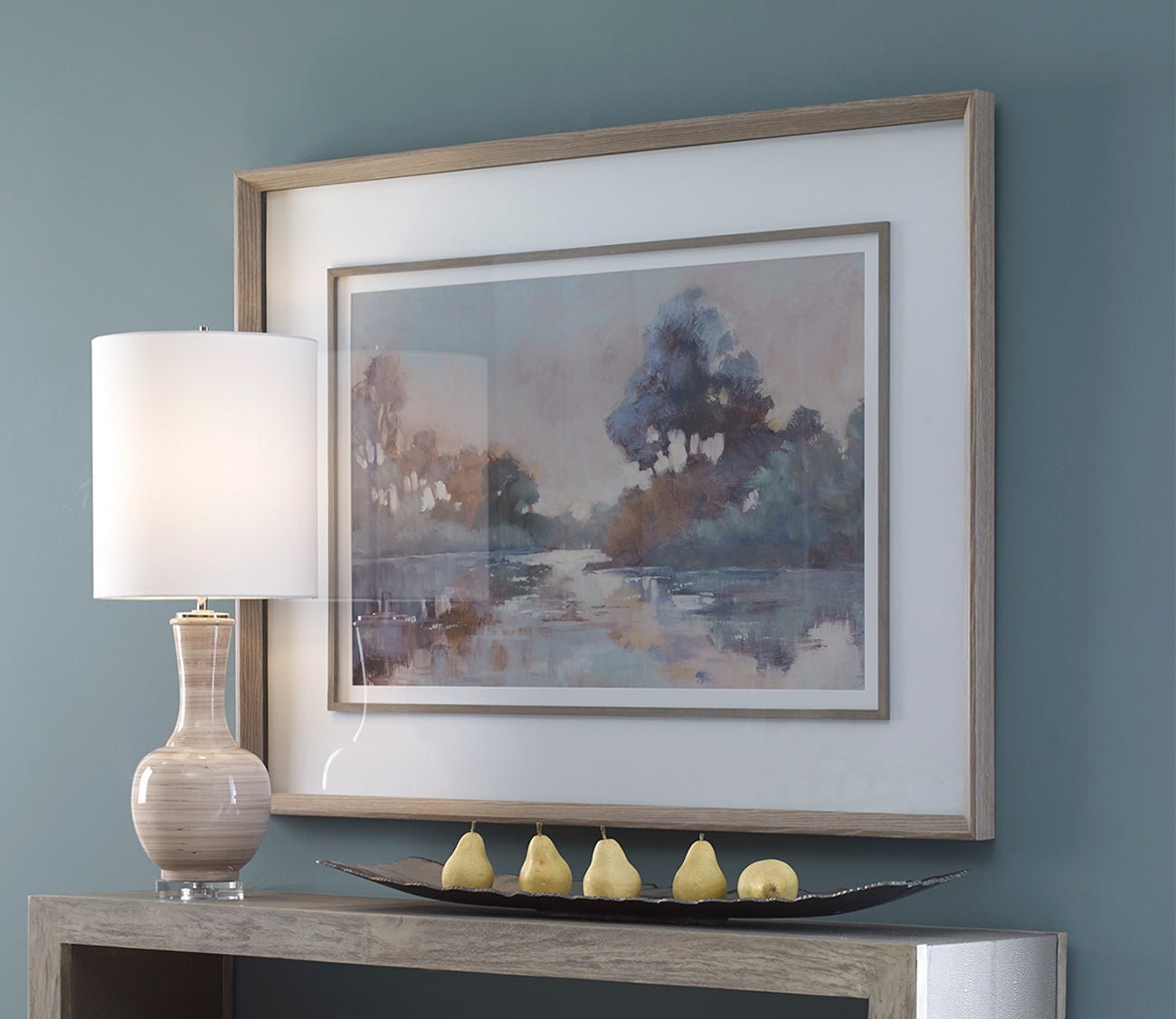 Morning Lake Framed Print by Uttermost