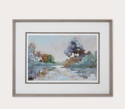 Morning Lake Framed Print by Uttermost