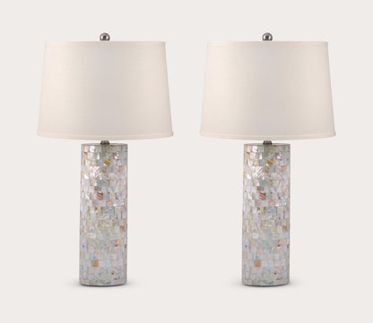Mother of Pearl Table Lamps Set of 2 by Elk Home