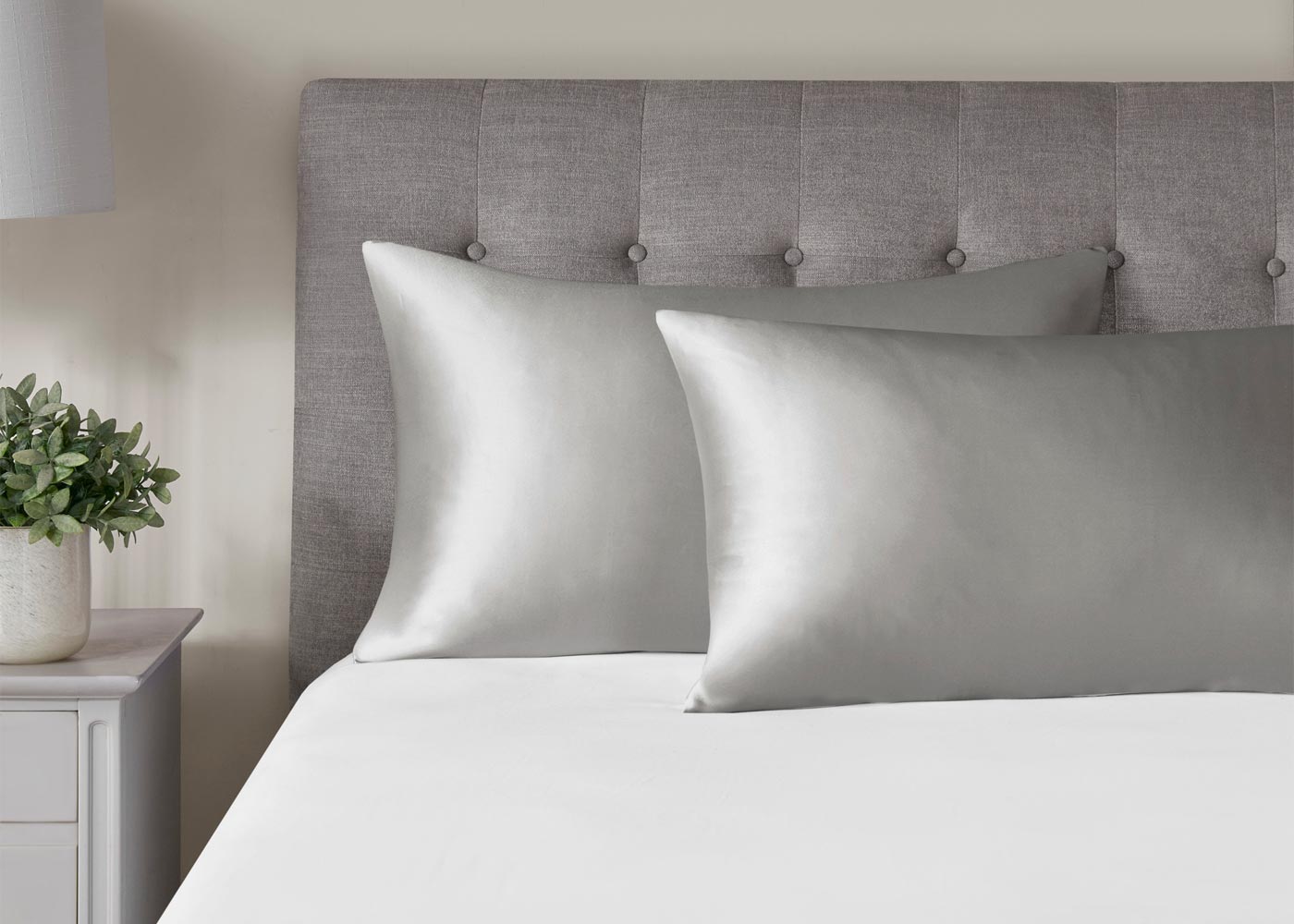 Mulberry 100% Silk Pillowcase in 4 Colors by Madison Park