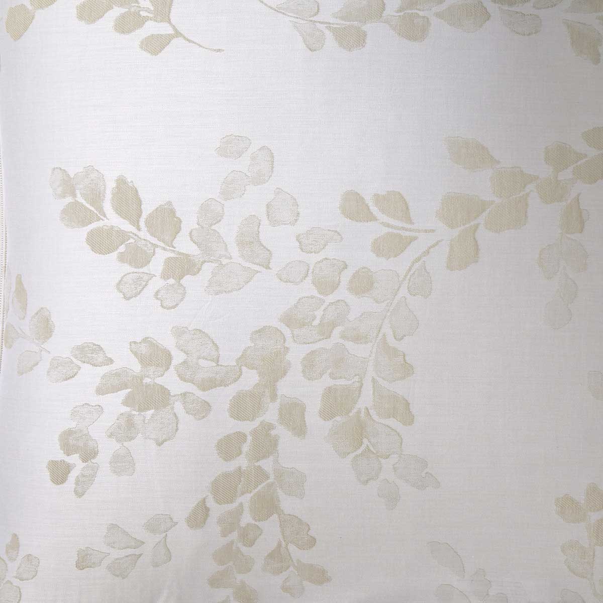 Murmures Damask Foliage Cotton Sateen Duvet Cover by Yves Delorme