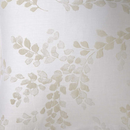 Murmures Damask Foliage Cotton Sateen Duvet Cover by Yves Delorme