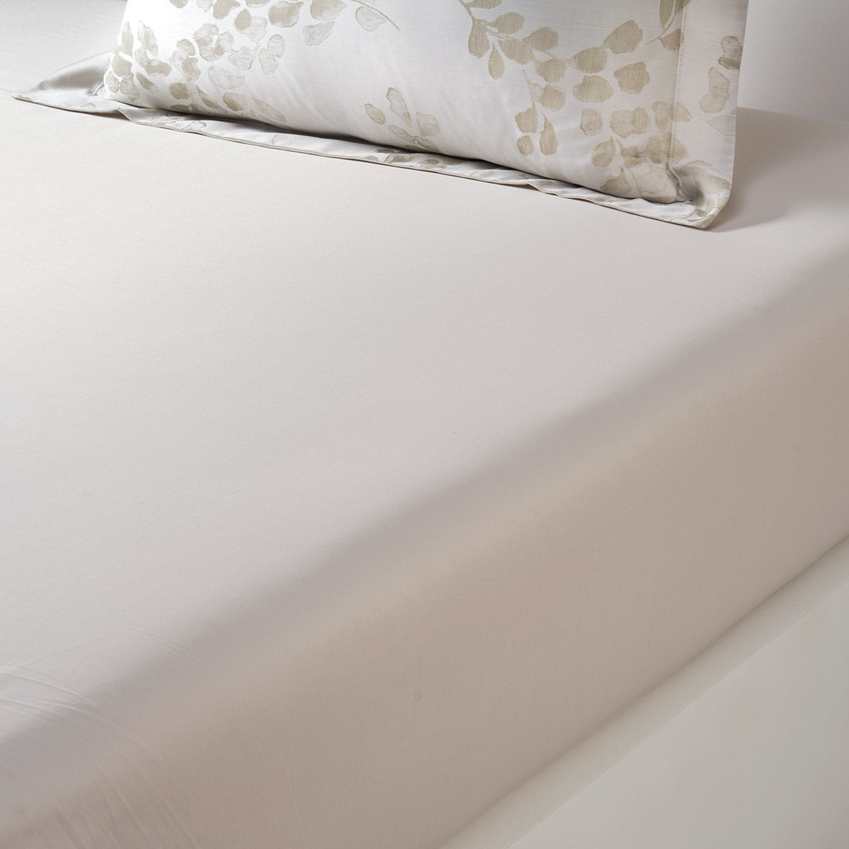 Murmures Organic Cotton Sateen Fitted Sheet